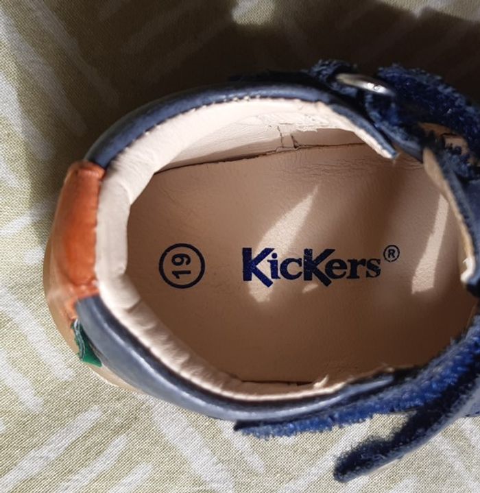 Sandales Kickers, pointure 19 - photo numéro 4