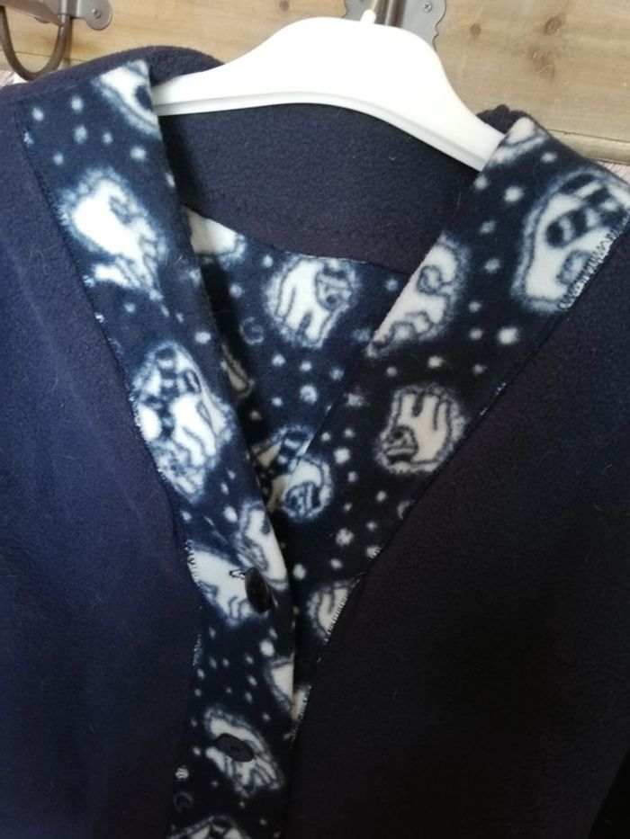 Robe de chambre bien chaude en polaire - photo numéro 3