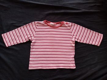 Haut rayé à manches longues Taille 2 ans