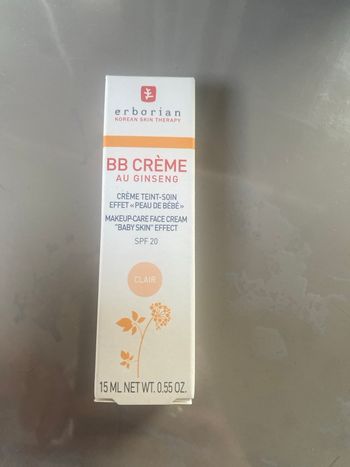 Bb crème Clair Erborian neuf 15ml