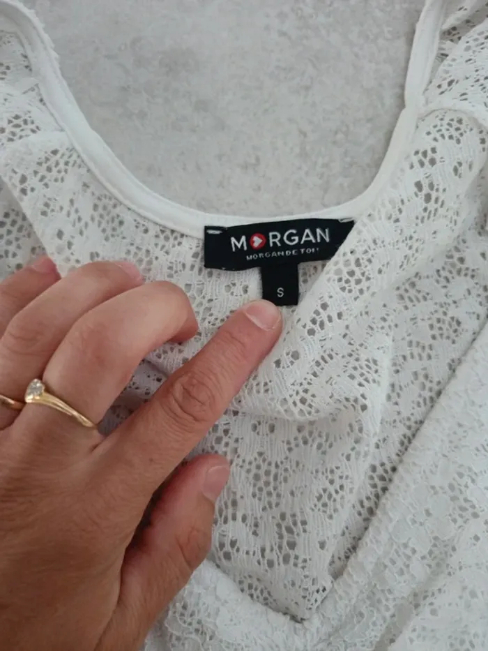 Robe dentelle évasée Morgan 36 S - photo numéro 3