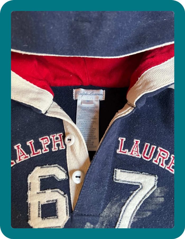 Combinaison jersey épaisse 3 mois Ralph Lauren - photo numéro 3