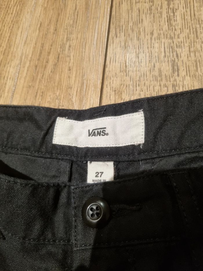 pantalon vans noir - photo numéro 2