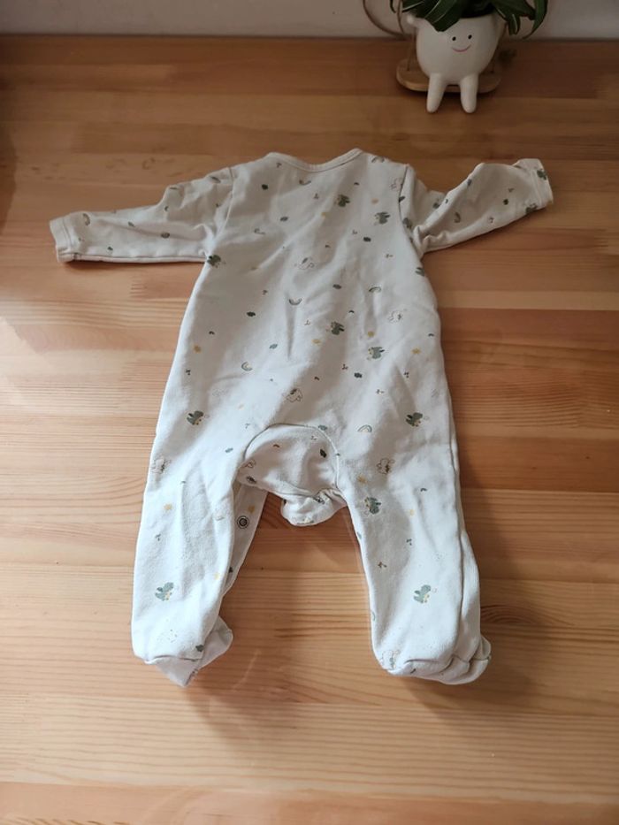 Pyjama neutre 3 mois bébé - photo numéro 3