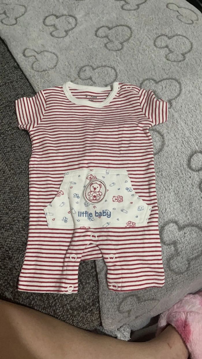 Barboteuse bébé mixte 1 mois