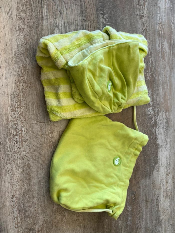 Trousseau lot maternité pyjama + bonnet + sacoche bébé unisexe garçon ou fille - photo numéro 3