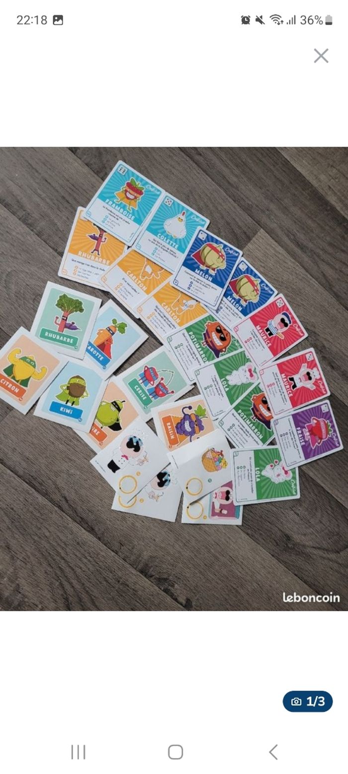 Cartes jeux+autocollants Cora-Collection Chef Club