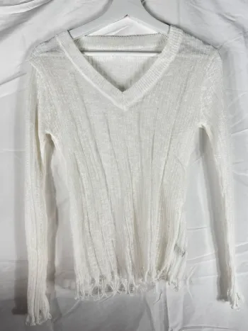T-shirt manches longues transparentes SHEIN