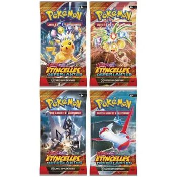 Art set de 4 boosters étincelles déferlantes EV8 FR