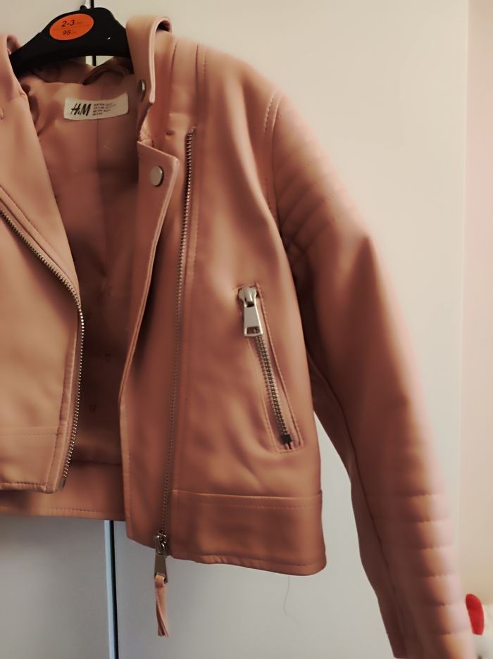 Veste rose H &M 4 ans 104 cm - photo numéro 4