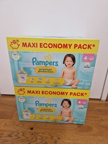 180 couches taille 4 pampers