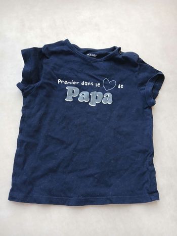 T shirt kiabi 18 mois