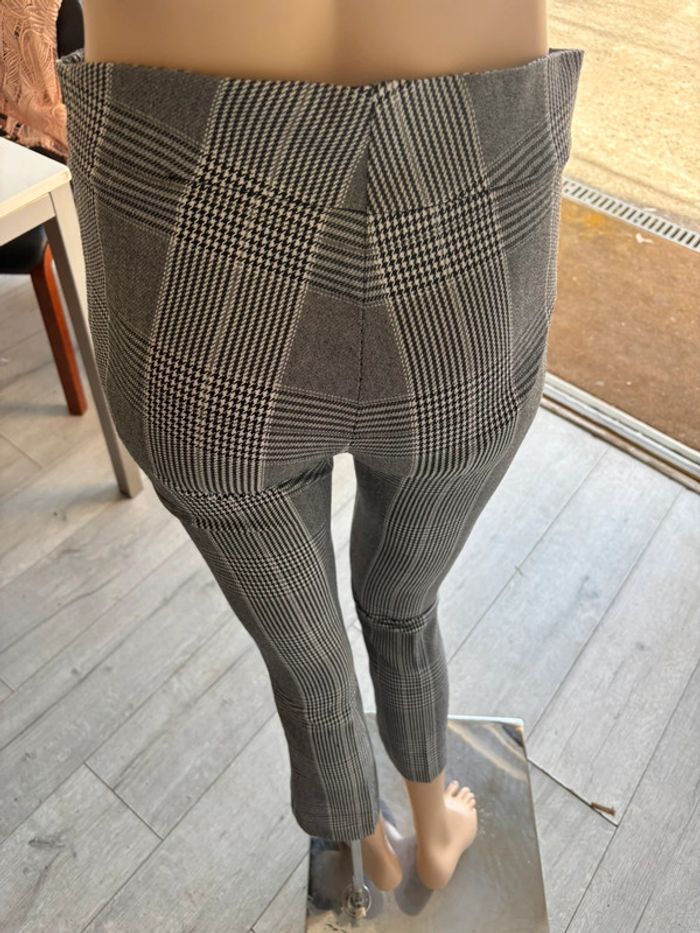 Pantalon écossais évasé neuf Zara - photo numéro 8