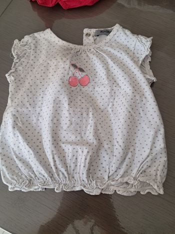 Tee shirt à manches très courtes tao