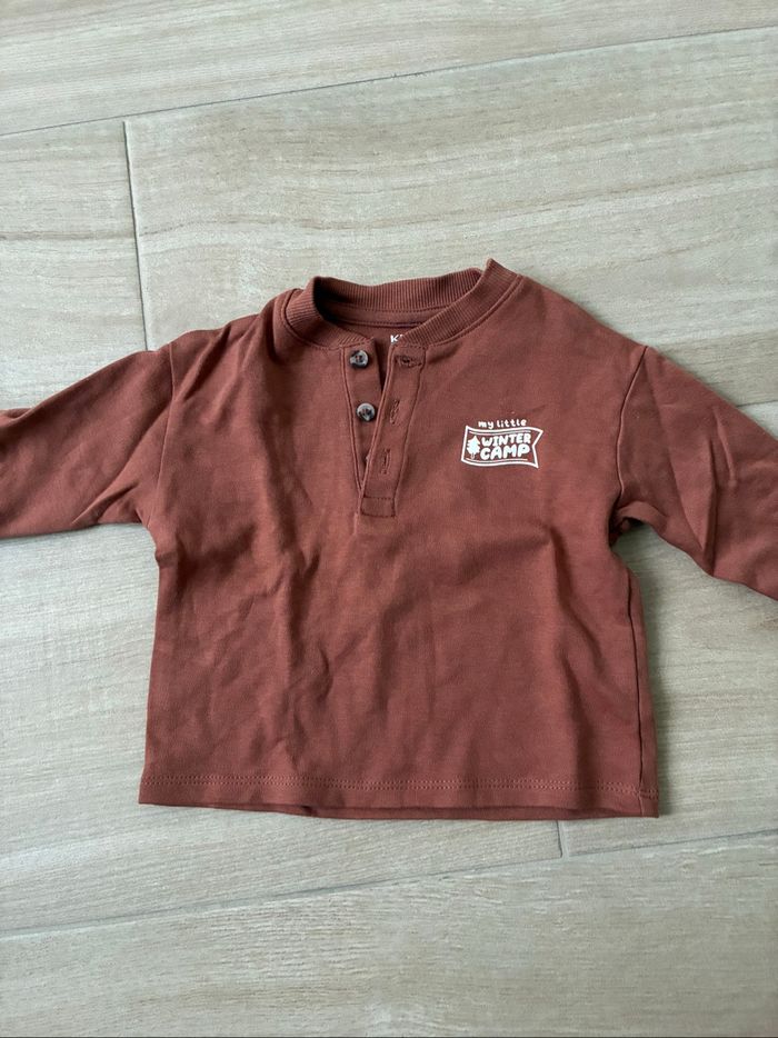 Tee shirt marron