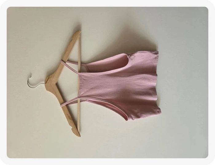 tops court divided rose taille Xs - photo numéro 3