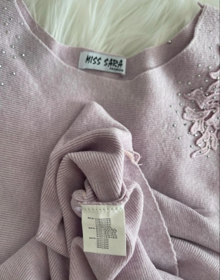 Pull manches chauve-souris  taille unique Miss Sara - photo numéro 6