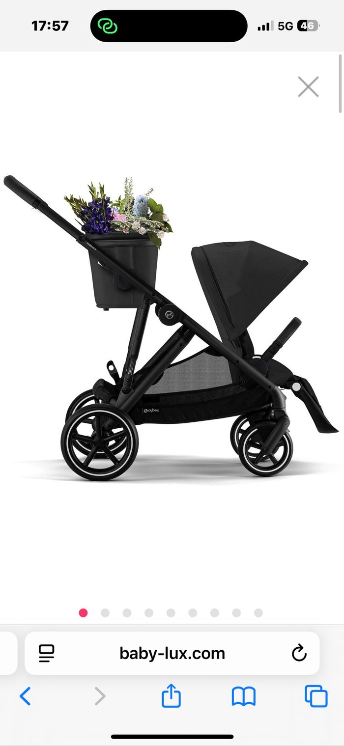 Poussette gazelle s cybex - photo numéro 3