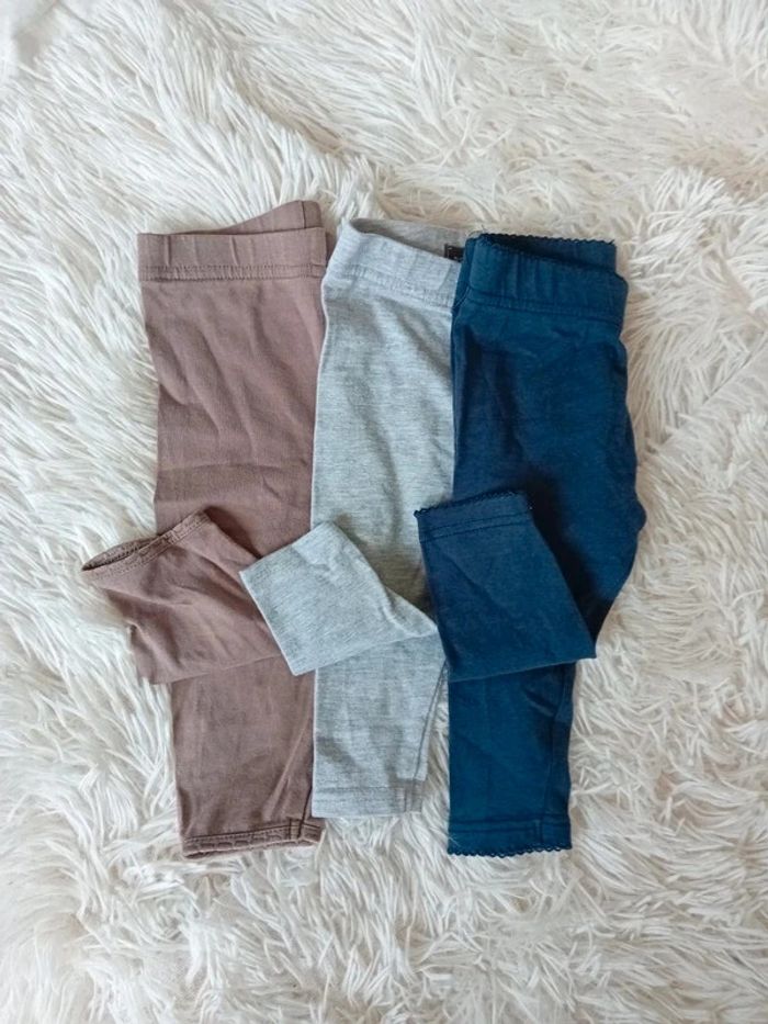 Lot 3 legging 6/9mois