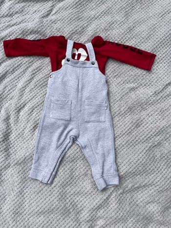 Ensemble salopette Mickey