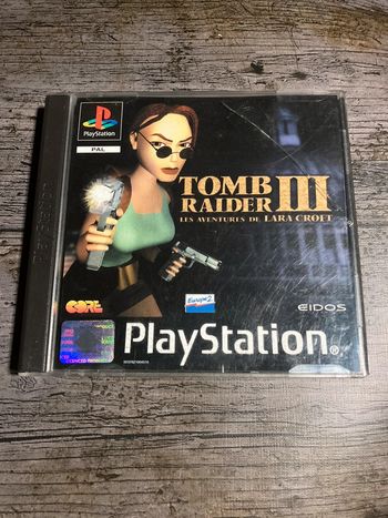 Tomb Raider III Jeu PS1 Complet PAL FR Sony