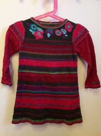 Robe en laine Catimini 18m