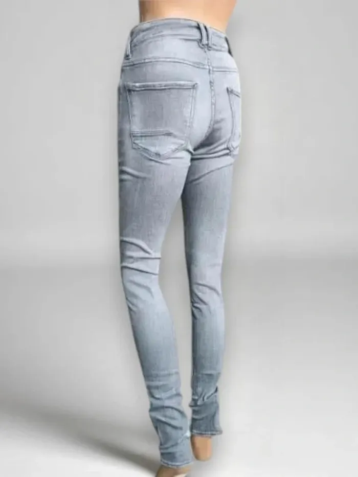 Jean Le Temps Des Cerises power, slim destroy ,taille mi-haute à l'avant haute à l'arriere ,stretch - photo numéro 3