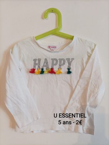Tee-shirt ML (5 ans)