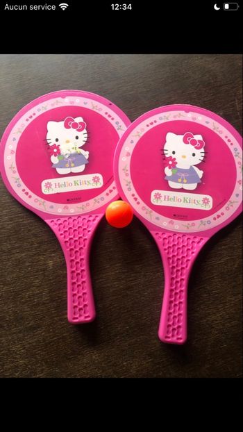 Raquette hello kitty