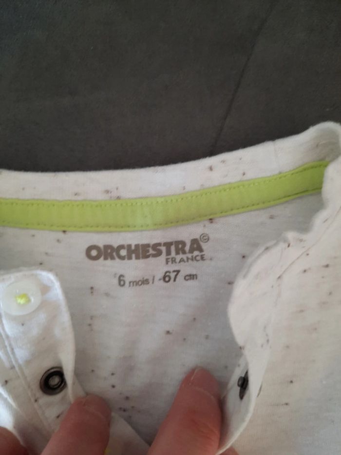 T shirt manches courtes 6 mois - photo numéro 2