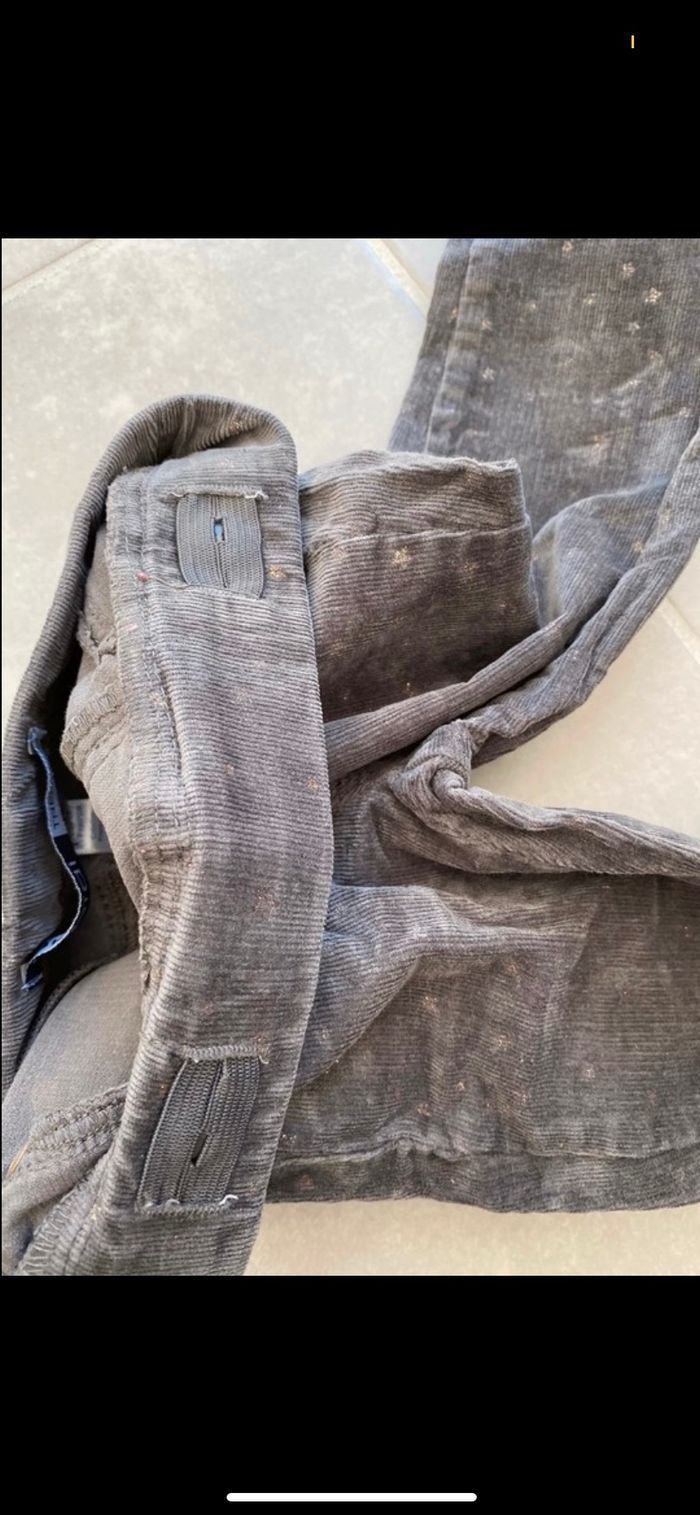 Jean velours Okaïdi 24 mois - photo numéro 7