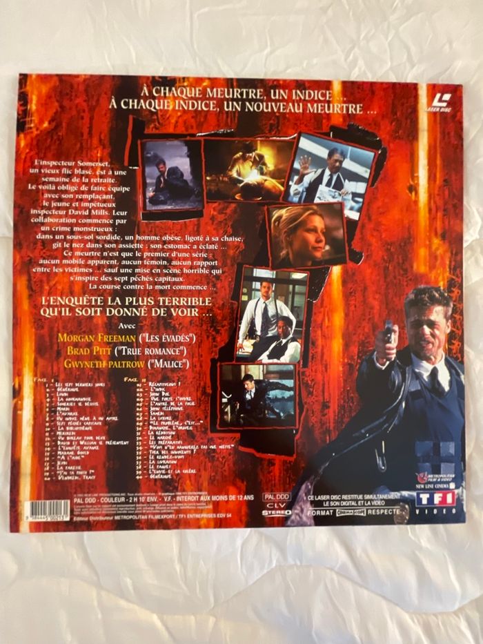 Seven - Laser Disc - photo numéro 2