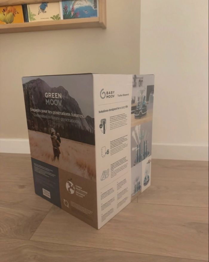 Stérilisateur Baby moov turbo steam neuf - photo numéro 2