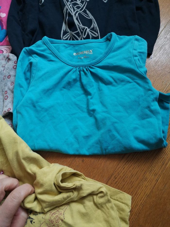 lot 5 t-shirt ML 3 ans - photo numéro 6