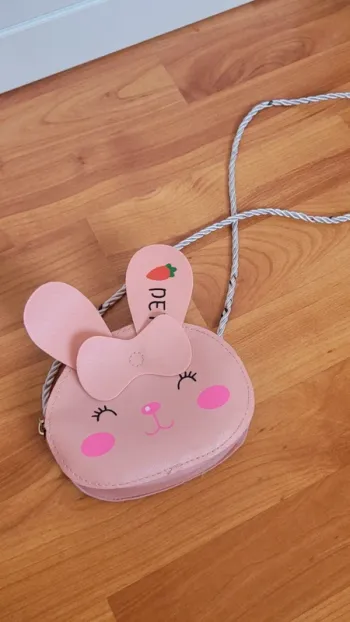 Petit sac lapin portr monnaie