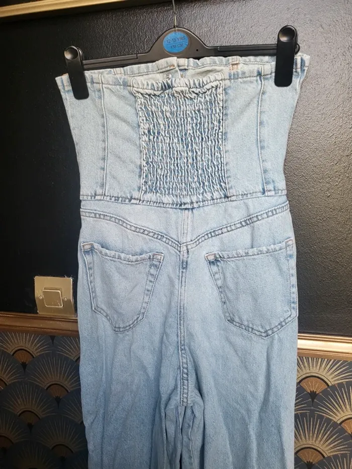 Ensemble femme 1 piece en jeans - photo numéro 5
