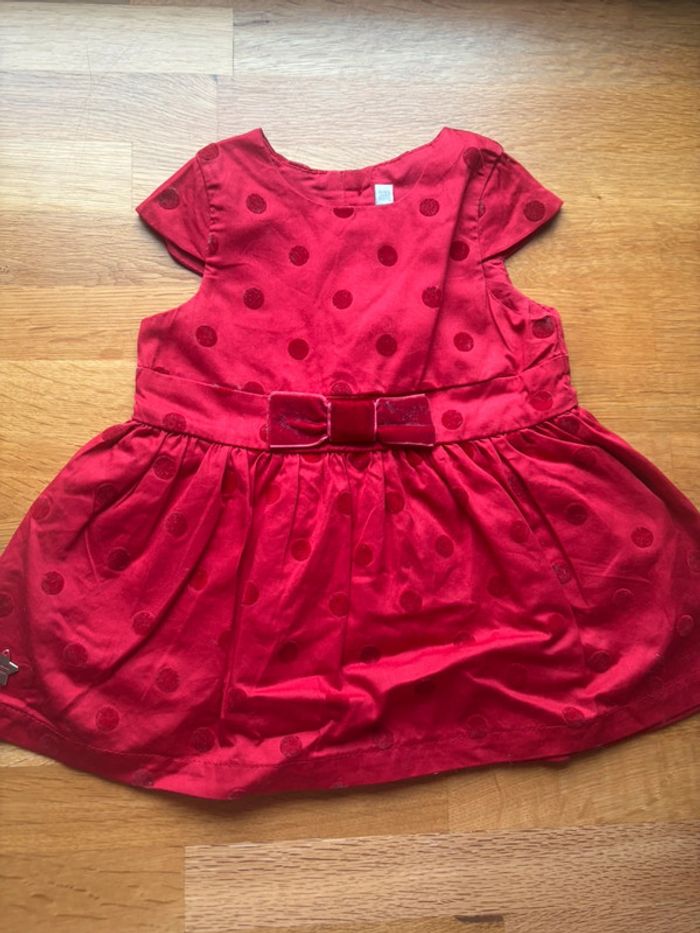 Jolie robe de fête sergent major 3 mois