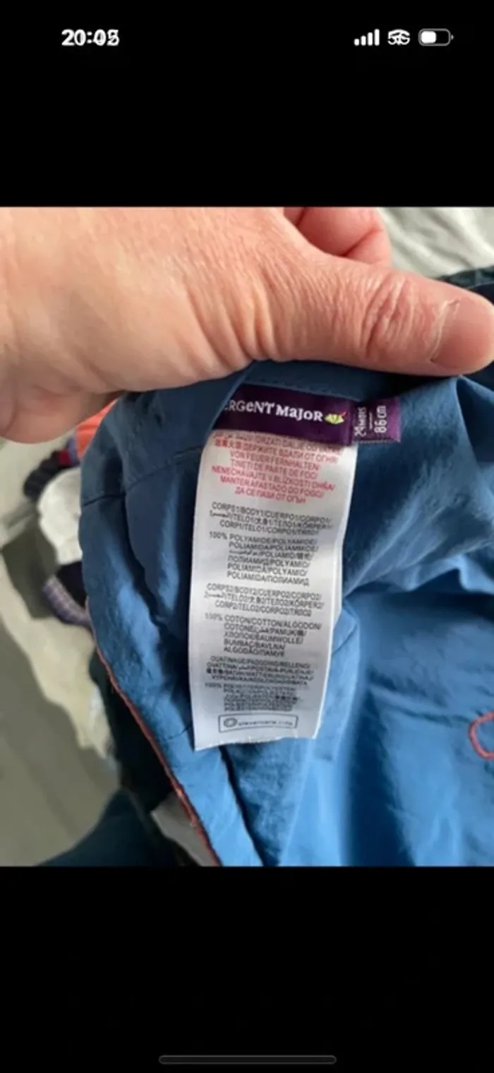 Manteau reversible  Sergent Major taille 24 mois - photo numéro 5