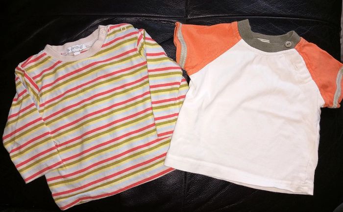 Lot tee-shirts 6 mois TBE - photo numéro 2