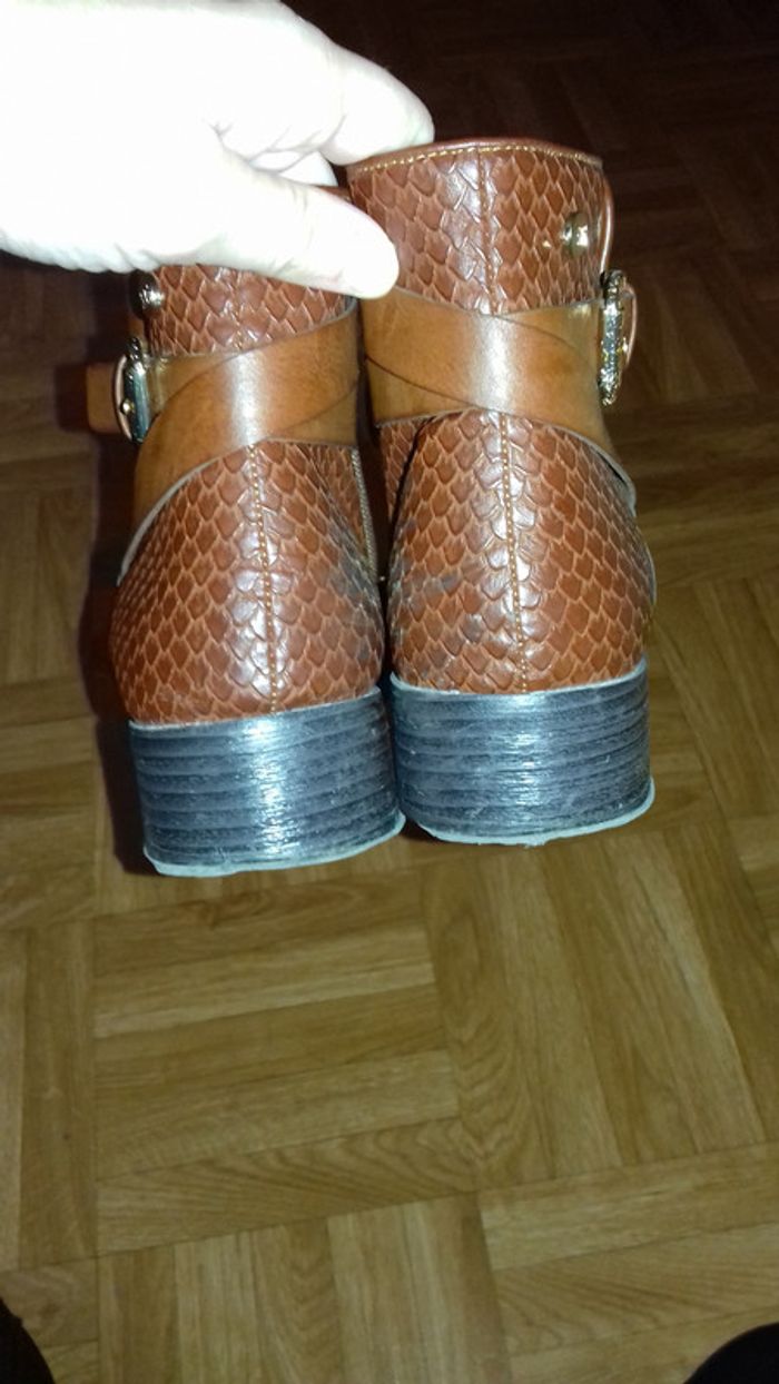 Bottines marron. - photo numéro 4