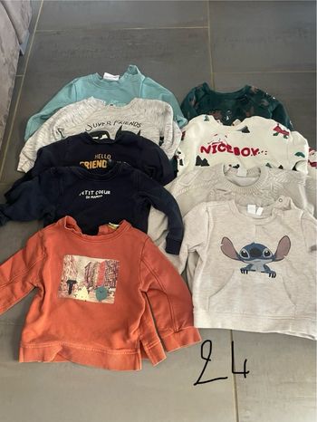 Lot de pull 24 mois