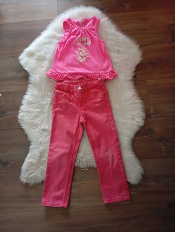1€ lot fille 3 ans Vertbaudet + jean h&m