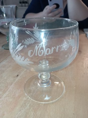 Verre marraine