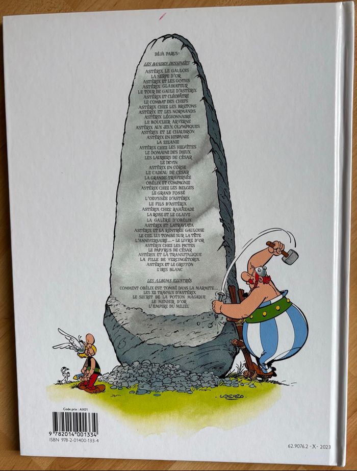 B.D. Astérix, l’Iris Blanc neuf - photo numéro 3