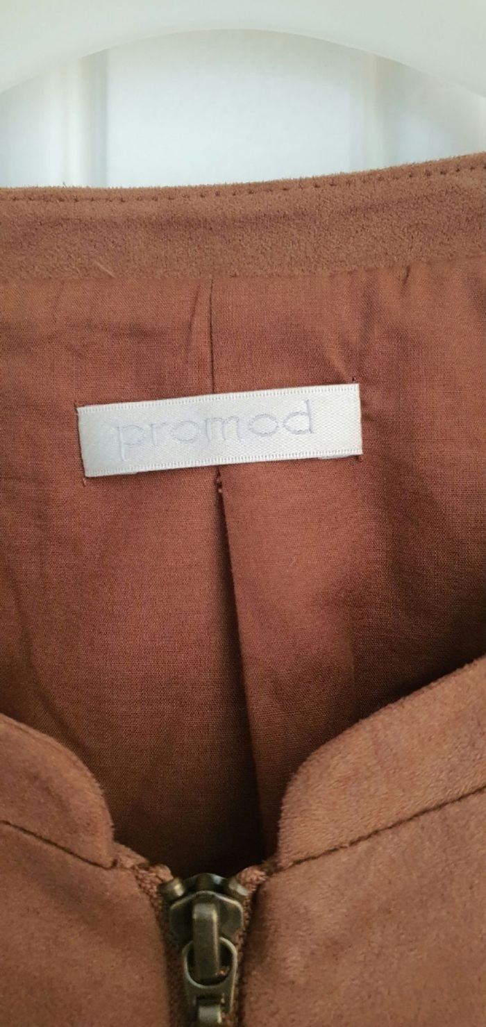 Veste suédine Promod 36 - photo numéro 5