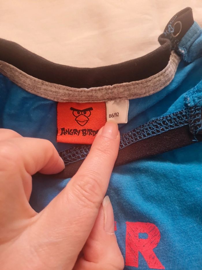 Pyjama été 2 pièces Angry Birds 86-92 cm - photo numéro 2