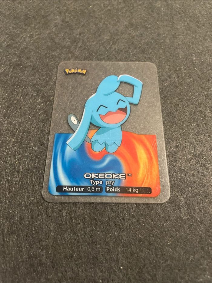 Carte Pokémon Lamincards Okeoke 124 Français 2006 - photo numéro 1