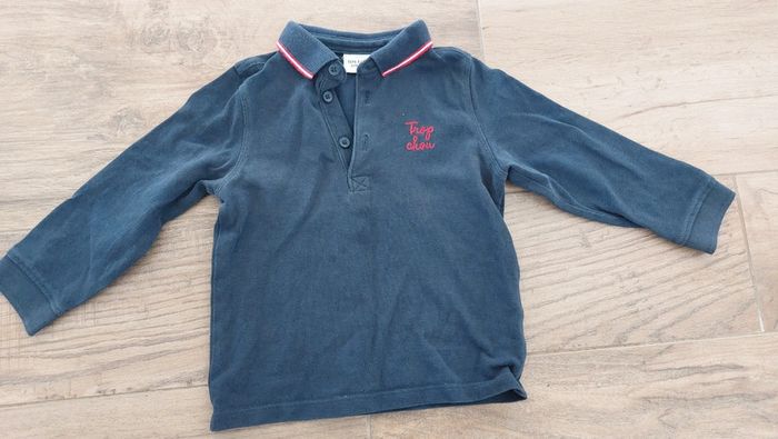 Polo tape à l'œil garçon 24 mois