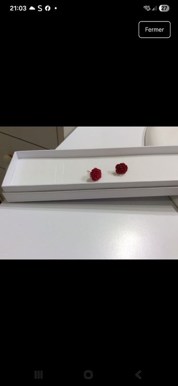 Paires boucles d'oreilles