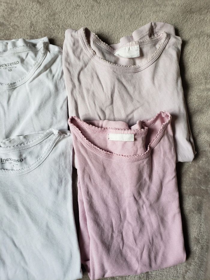 Lot de 4 maillots de corps taille 10 ans - photo numéro 3